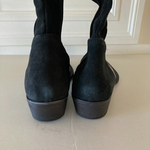 Free People Black Over the Knee Boots - Picture 6 of 8